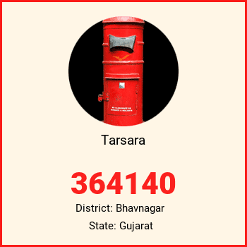 Tarsara pin code, district Bhavnagar in Gujarat