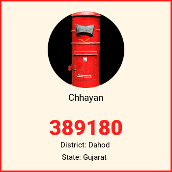 Chhayan pin code, district Dahod in Gujarat