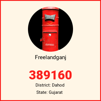 Freelandganj pin code, district Dahod in Gujarat