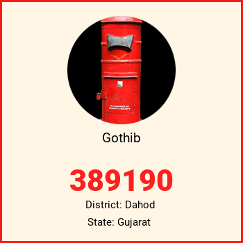 Gothib pin code, district Dahod in Gujarat