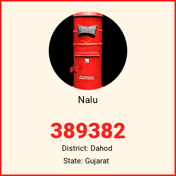Nalu pin code, district Dahod in Gujarat