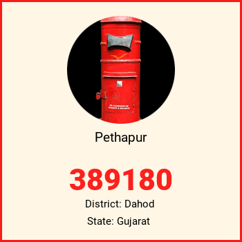 Pethapur pin code, district Dahod in Gujarat