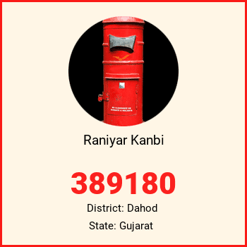 Raniyar Kanbi pin code, district Dahod in Gujarat