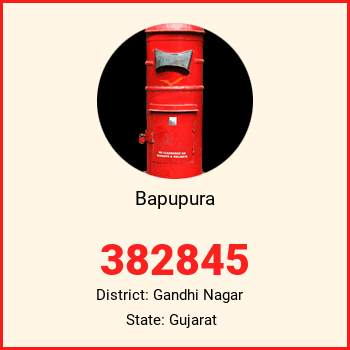 Bapupura pin code, district Gandhi Nagar in Gujarat