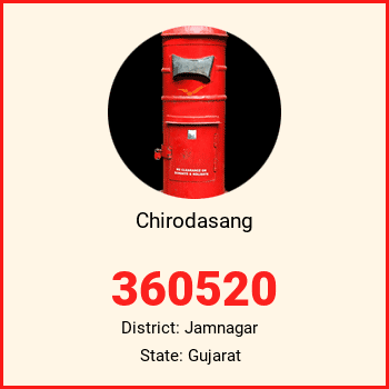 Chirodasang pin code, district Jamnagar in Gujarat