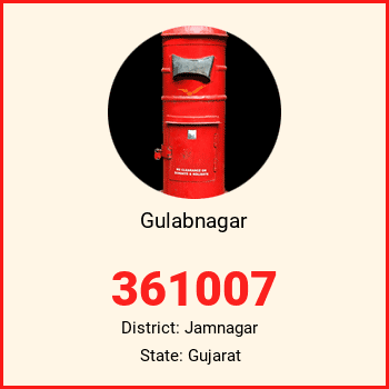 Gulabnagar pin code, district Jamnagar in Gujarat