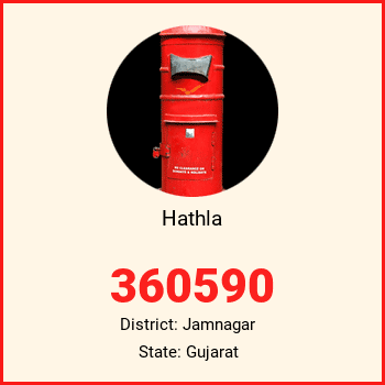 Hathla pin code, district Jamnagar in Gujarat