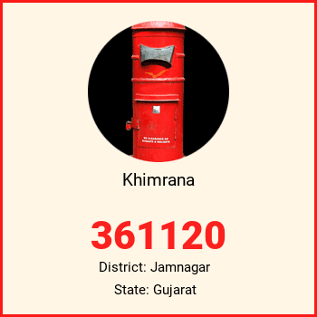 Khimrana pin code, district Jamnagar in Gujarat