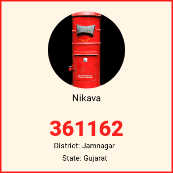 Nikava pin code, district Jamnagar in Gujarat