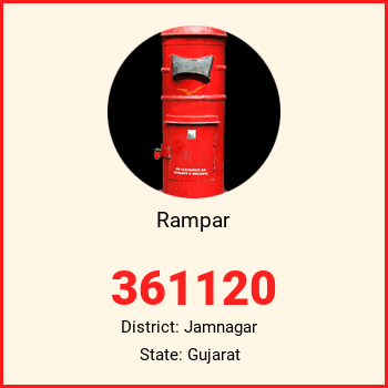 Rampar pin code, district Jamnagar in Gujarat