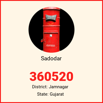 Sadodar pin code, district Jamnagar in Gujarat