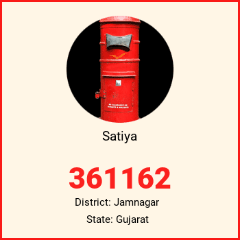 Satiya pin code, district Jamnagar in Gujarat