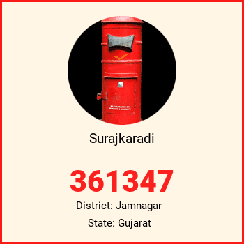 Surajkaradi pin code, district Jamnagar in Gujarat