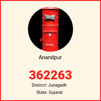 Anandpur pin code, district Junagadh in Gujarat