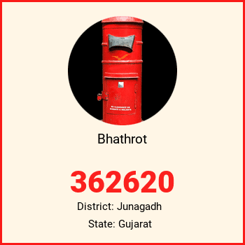 Bhathrot pin code, district Junagadh in Gujarat