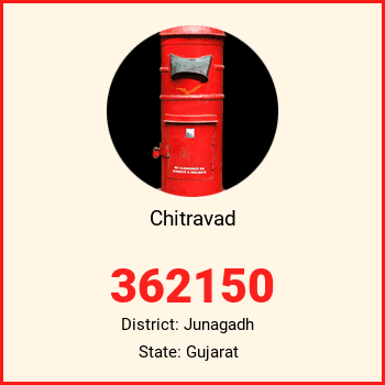 Chitravad pin code, district Junagadh in Gujarat