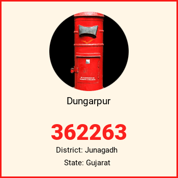 Dungarpur pin code, district Junagadh in Gujarat