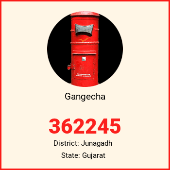 Gangecha pin code, district Junagadh in Gujarat