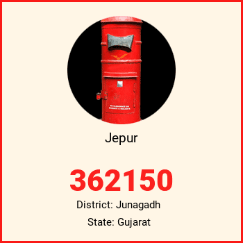 Jepur pin code, district Junagadh in Gujarat