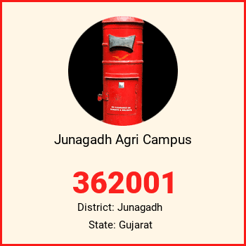 Junagadh Agri Campus pin code, district Junagadh in Gujarat
