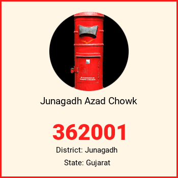 Junagadh Azad Chowk pin code, district Junagadh in Gujarat