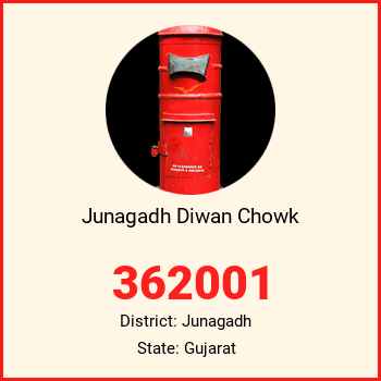 Junagadh Diwan Chowk pin code, district Junagadh in Gujarat