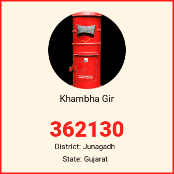 Khambha Gir pin code, district Junagadh in Gujarat
