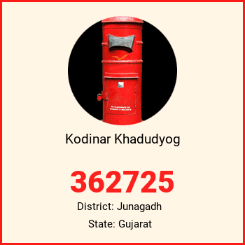 Kodinar Khadudyog pin code, district Junagadh in Gujarat