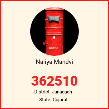 Naliya Mandvi pin code, district Junagadh in Gujarat