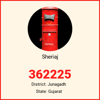 Sheriaj pin code, district Junagadh in Gujarat