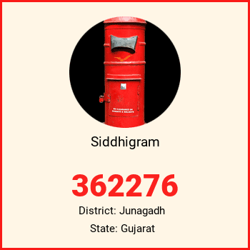 Siddhigram pin code, district Junagadh in Gujarat
