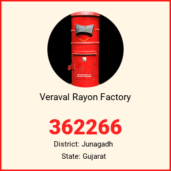 Veraval Rayon Factory pin code, district Junagadh in Gujarat