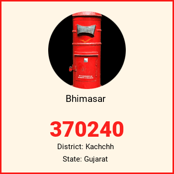 Bhimasar  pin code, district Kachchh in Gujarat