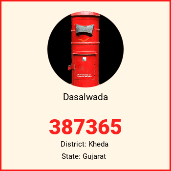 Dasalwada pin code, district Kheda in Gujarat