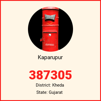 Kaparupur pin code, district Kheda in Gujarat