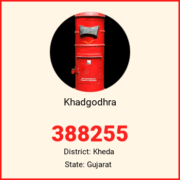 Khadgodhra pin code, district Kheda in Gujarat