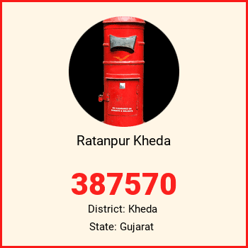 Ratanpur Kheda pin code, district Kheda in Gujarat