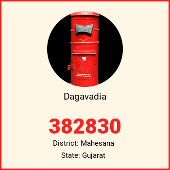 Dagavadia pin code, district Mahesana in Gujarat