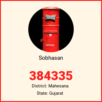 Sobhasan pin code, district Mahesana in Gujarat