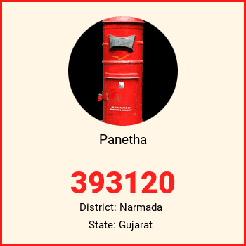 Panetha pin code, district Narmada in Gujarat