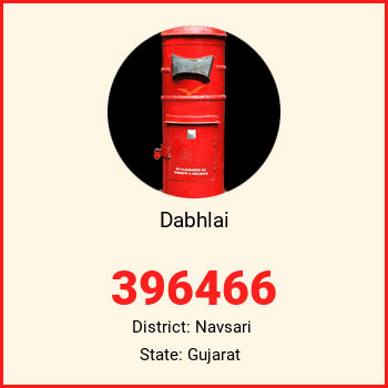 Dabhlai pin code, district Navsari in Gujarat