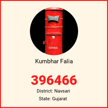 Kumbhar Falia pin code, district Navsari in Gujarat
