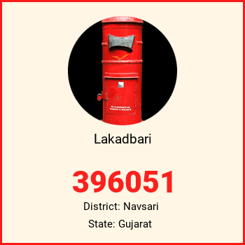 Lakadbari pin code, district Navsari in Gujarat