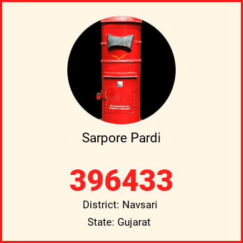 Sarpore Pardi pin code, district Navsari in Gujarat