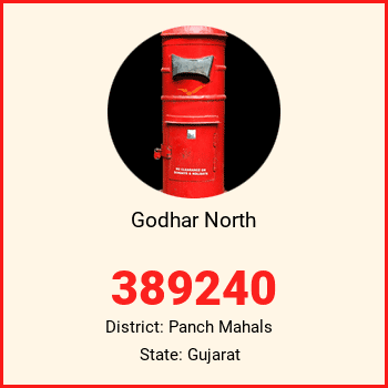 Godhar North pin code, district Panch Mahals in Gujarat