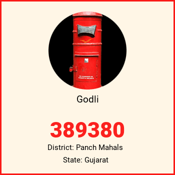 Godli pin code, district Panch Mahals in Gujarat