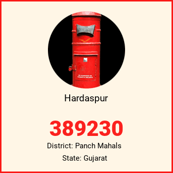 Hardaspur pin code, district Panch Mahals in Gujarat