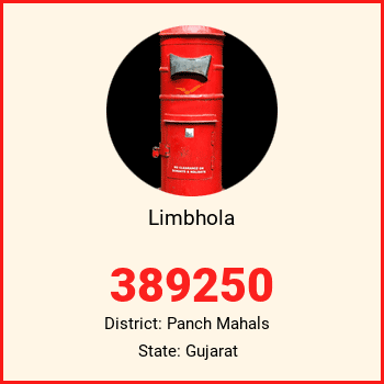 Limbhola pin code, district Panch Mahals in Gujarat