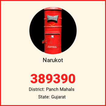 Narukot pin code, district Panch Mahals in Gujarat