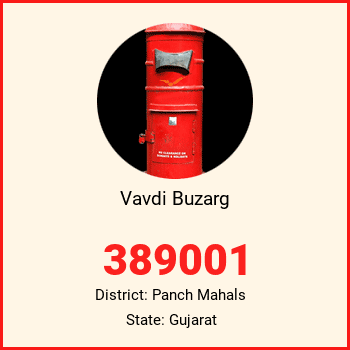 Vavdi Buzarg pin code, district Panch Mahals in Gujarat